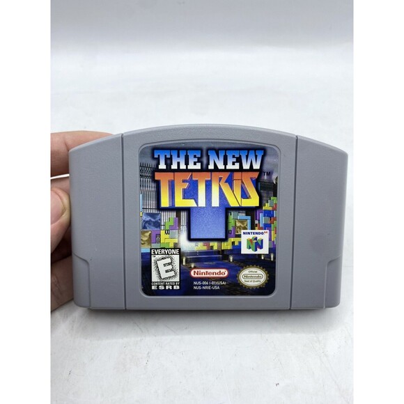 N64 Nintendo 64 The New Tetris / Cartridge Only / Tested Working / Authentic